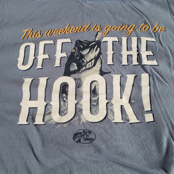 Bass pro fishing shirt 2xl. - Picture 2 of 7